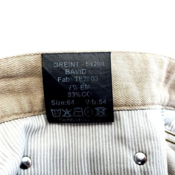 Borelio‎ Tan Denim Jeans 41/30 Mid Rise - Picture 4 of 6